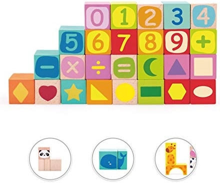 Classic World Дървени Конструктори Multi Activity за 1+ Години 100 Бройки