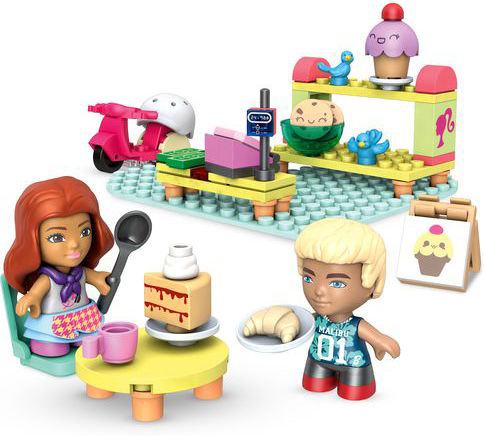 Mega Bloks Конструктори Barbie Захарница за 4+ Години 76 Бройки