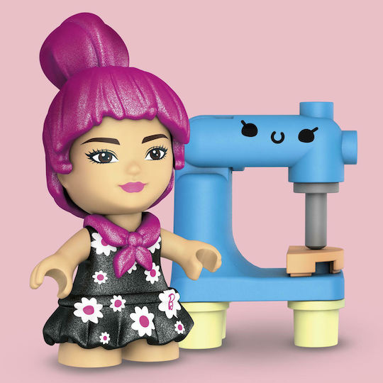 Mega Bloks Τουβλάκια Barbie Σχεδιάστρια για 4+ Ετών 25τμχ