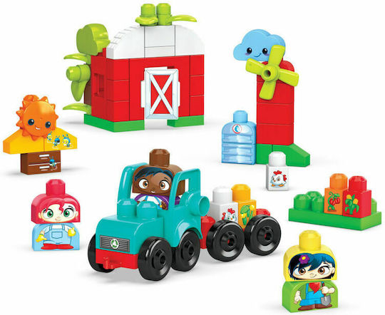 Mega Bloks Cuburi De Construit Mega Bloks Green Town Fermă Ecologică Pentru 1+ Ani 54 Bucăți
