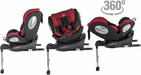 Coccolle Vigo Baby Car Seat with Isofix Red 0-36 kg