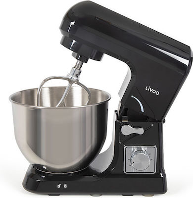 Livoo Stand Mixer 1000W with Stainless Mixing Bowl 5lt