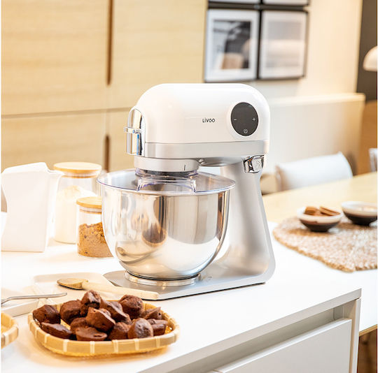 Livoo Стенд миксер 1200W с Неръждаема Купа 5лт