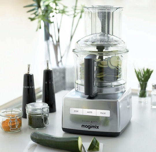 Magimix CS4200 XL Multifunctional Food Processor 950W with Pot 3lt and Jug Blender Silver
