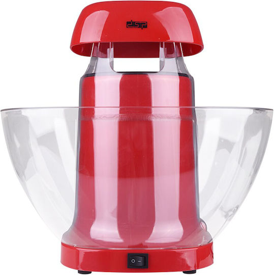 DSP Popcorn Maker Hot Air 1200W Red