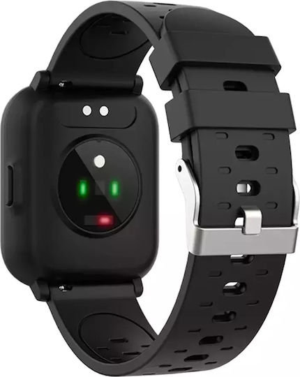 Denver SW-165 Smartwatch με Παλμογράφο (Μαύρο)