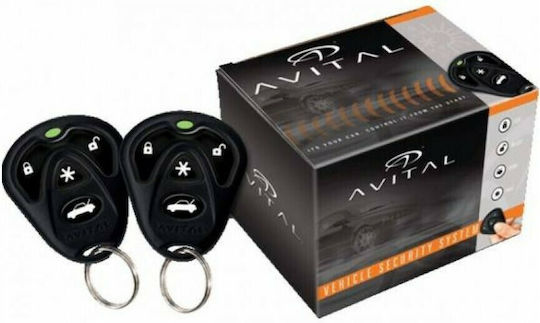 Avital 3100L Alarmanlage Auto 1 Weg mit Neigungssensor 507M
