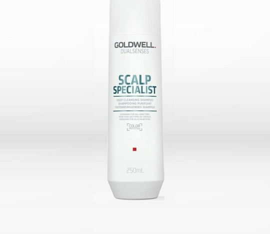 Goldwell Dualsenses Scalp Specialist Дълбоко Почистване Шампоан за Чувствителен Скалп за Всички Типове Коса 250мл