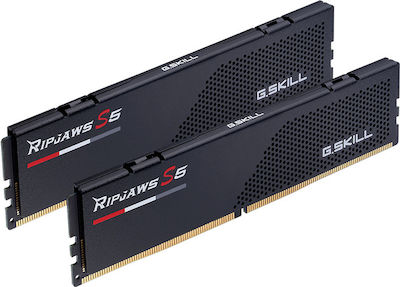 G.Skill Ripjaws S5 64GB DDR5 RAM mit 2 Modulen (2x32GB) und Geschwindigkeit 6000 für Schreibtisch