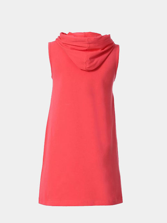 Matoufrance Kids Dress Sleeveless Coral