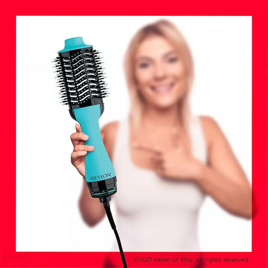 Revlon Hair Dryer Curler Ceramic Electric Brush with Air for Straightening 1100W