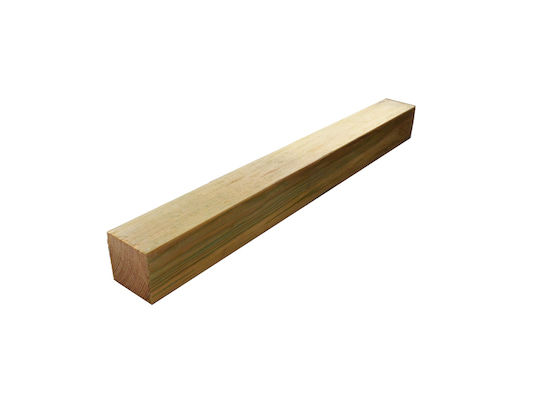 Showood Κολώνα για Περίφραξη Κήπου από Ξύλο 270x7x7εκ. Πράσινο