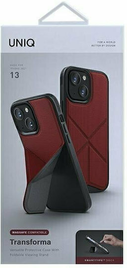 Uniq Transforma Magsafe Back Cover Plastic Coral Red (iPhone 13)