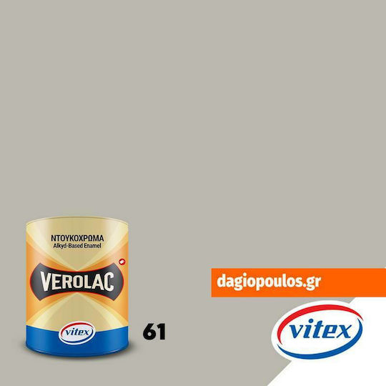Vitex Βερνικόχρωμα Αντιδιαβρωτικό Διαλύτου Verolac 0.75lt 61 Γυαλιστερό