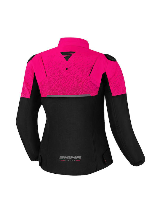 Shima Drift Lady Vară Femei Jachetă de motocicletă Black/Pink