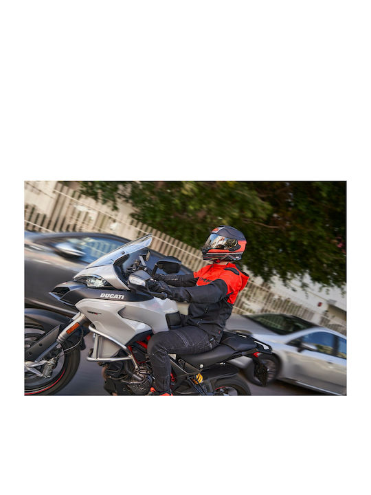 Shima Drift Καλοκαιρινό Ανδρικό Μπουφάν Μηχανής Κόκκινο