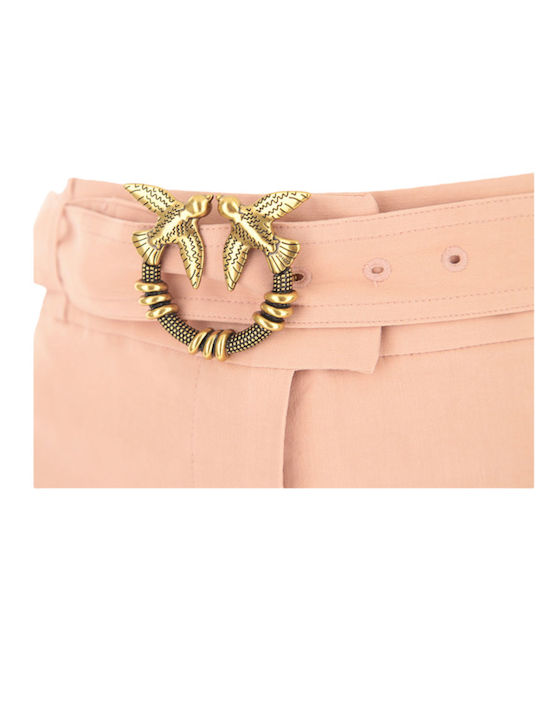 Sulmona Women's High-waisted Shorts Pink