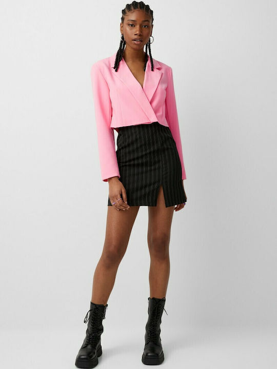 Only Yasmine Short Women's Double Breasted Blazer Pink