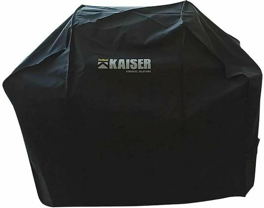 Kaiser Grill Cover Black from Oxford with UV Protection 127cmx62.5cmx115cmcm