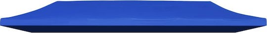 vidaXL Gazebo Cover Blue with PVC Coating 3x6m