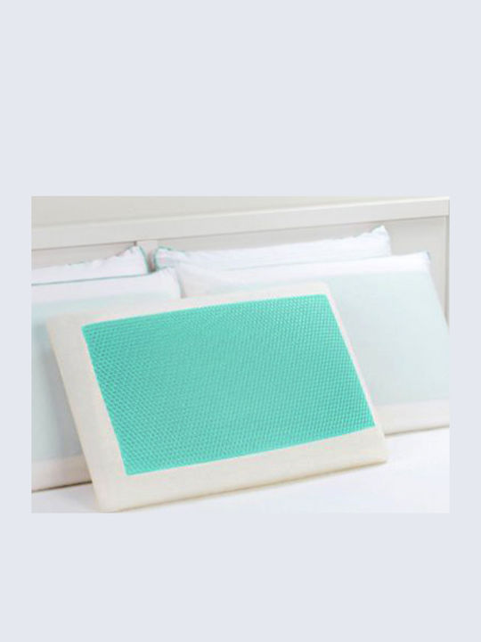 JGS S.A. Cool Gel Μαξιλάρι Ύπνου Memory Foam Ανατομικό 40x60x15cm