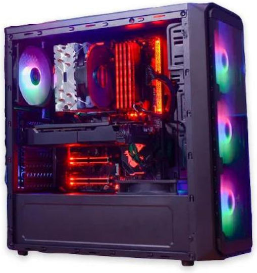Vengeance RGB Trinity Desktop PC (i3-10100F/8GB DDR4/240GB SSD/Radeon RX 6400/No OS)
