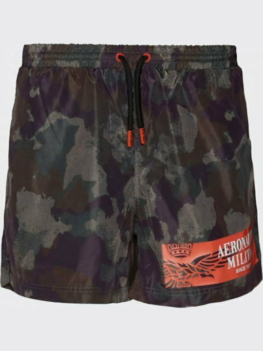 Herren Badebekleidung Shorts Khaki Tarnfarben