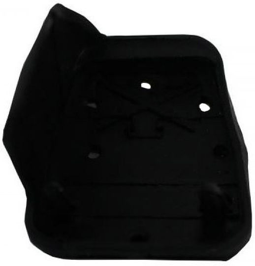 Auto Gs Σετ Πεταλιέρες Αυτοκινήτου για Seat / Skoda / VW Αλουμινίου Ασημί 4τμχ
