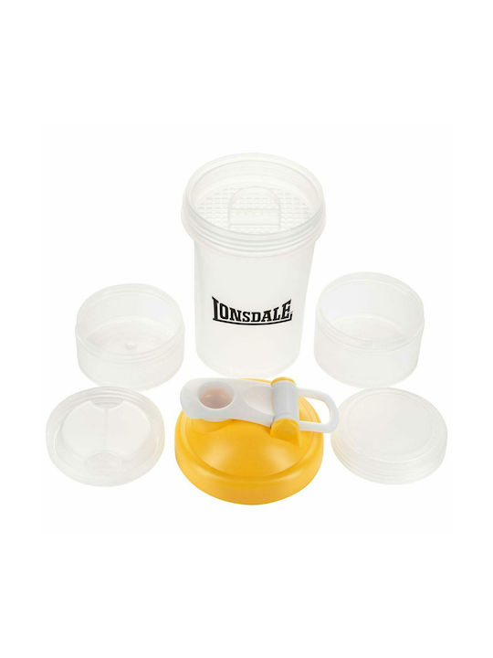 Lonsdale Ult Shaker Πρωτεΐνης 450ml Πλαστικό Διάφανο