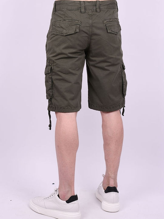 Bermudashorts Cargo-Stoff khaki khaki