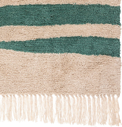 Atmosphera Cotton with Fringes Beige Atmosphera Cotton with Fringes Beige