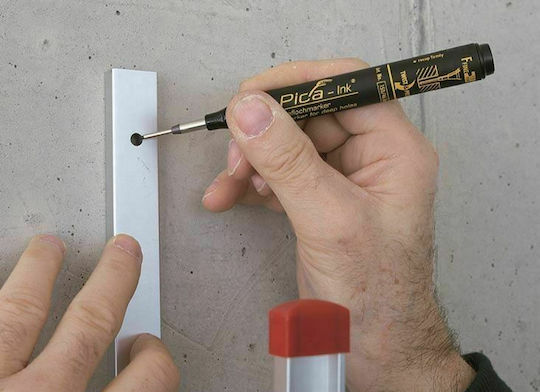 Pica 150/40 Marker Engraving Marker for Deep Holes Red