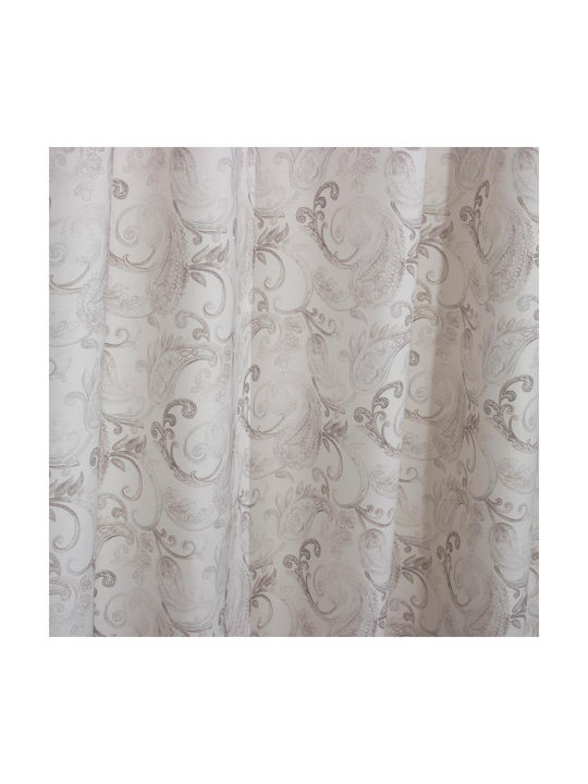 Anna Riska Curtain with Pencil Pleat Colin Choco 417422 140x270cm