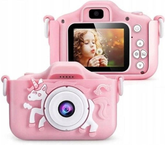 SPM X5 Children's Camera 20MP Unicorn Pink