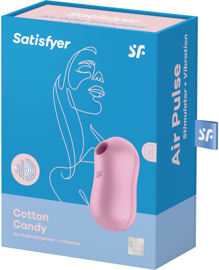 Satisfyer Clitoris Sucker & Vibrator Candy Clitoris Аспиратор Вагина с вибрация Lilac 1бр