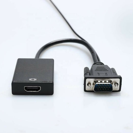 VS Audio Μετατροπέας 3.5mm / HDMI male σε VGA female 1τμχ 35448