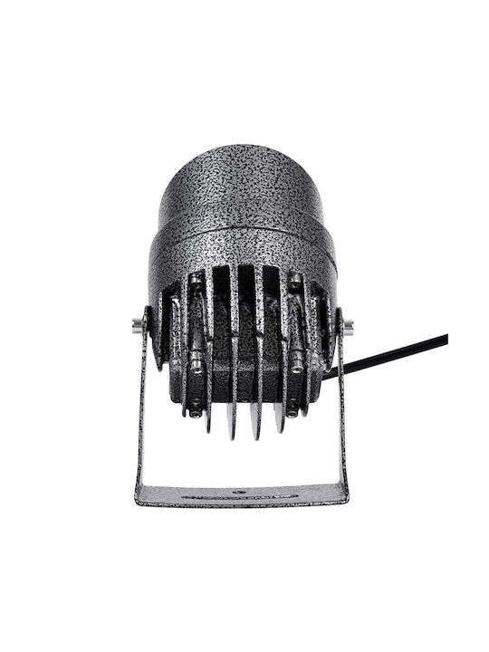 GloboStar Φωτιστικό Προβολάκι LED Εξωτερικού Χώρου 16W IP65 Ασημί