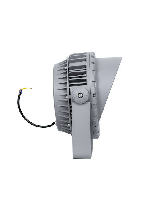 GloboStar Flood-Mena Outdoor Floor Lamp LED Wall Washer 36W with Warm White Light IP65 Silver