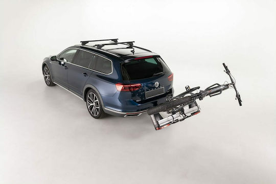 Menabo Antares 2 Car Bike Tow Hitch Rack for 2 Bikes