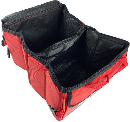 Looney Tunes Car Trunk Space Organizer Πτυσσόμενη με Φερμουάρ και Τσέπες Looney Tunes Sylvester & Tweety 30x39x24cm Κόκκινη