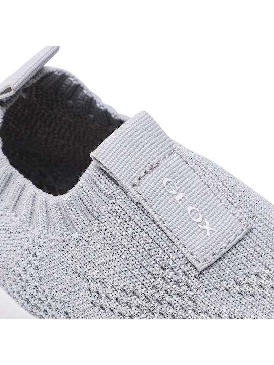 Παιδικά Sneakers Ανατομικά Slip-on Ασημί / Γκρι