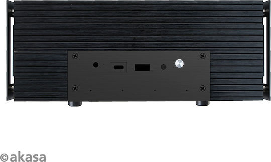 Akasa Turing FX NUC Computergehäuse Schwarz