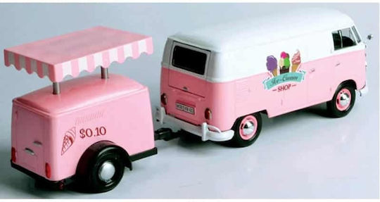Motormax Van Mic De Înghețată Mașinuță Scară 1:24