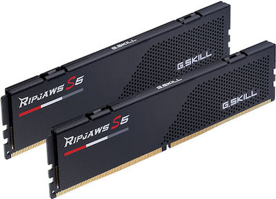 G.Skill Ripjaws S5 64GB DDR5 RAM cu 2 module (2x32GB) și Viteză pentru Desktop