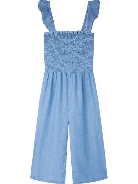 Pepe Jeans Libby Παιδική Τζιν Ολόσωμη Φόρμα Μπλε Pepe Jeans Libby Παιδική Τζιν Ολόσωμη Φόρμα Μπλε