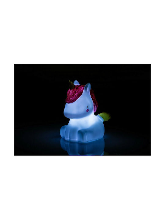 Interbaby Lămpi De Veghe Pentru Copii LED Unicornio Baterii Alb