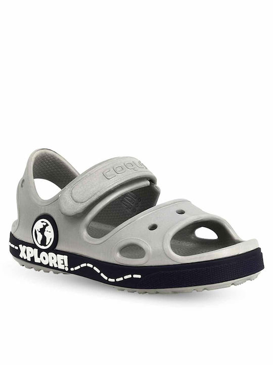 Coqui Children's Beach Shoes Gray