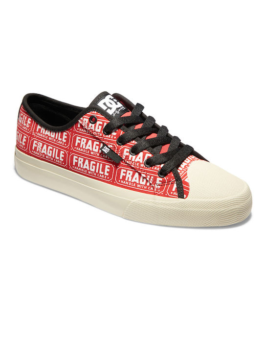 DC Andy Warhol Manual Sneakers Red