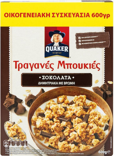 Quaker Granola Oats Crunchy Bites with Dark Chocolate 600gr