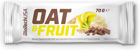 Biotech USA Μπάρα Βρώμης / Ενέργειας με Chocolate & Banana 70gr